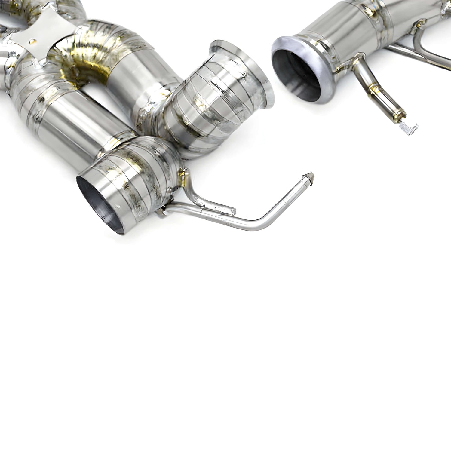 Ligne d'échappement à clapets Rog® - FERRARI SF90 Stradale 4.0L V8 Hybrid (2020+), variante Titane, Sport 100 cellules, Downp