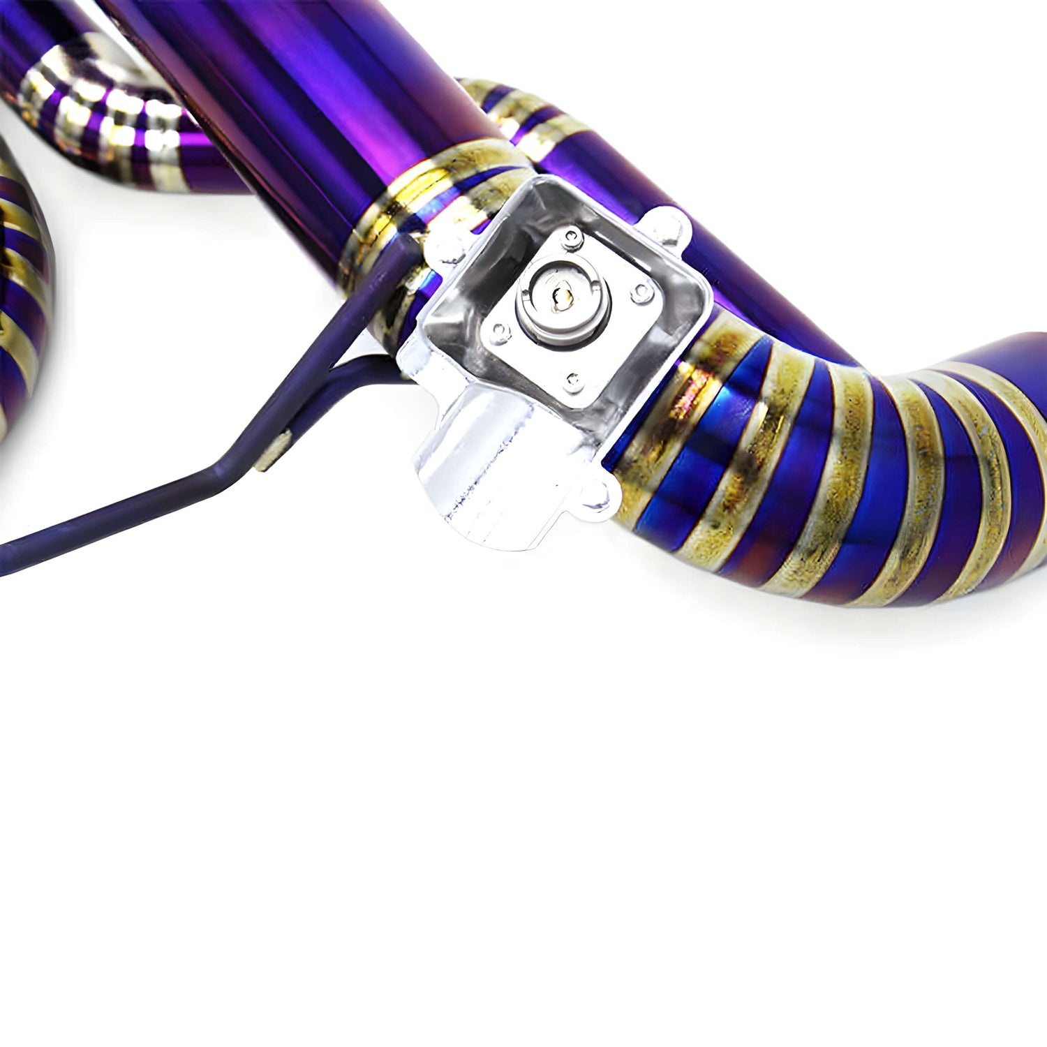 Ligne d'échappement à clapets Rog® - MCLAREN GT 4.0L V8 Biturbo (2019+), variante Titane, Décatalysé, Downpipe sport 200 cell