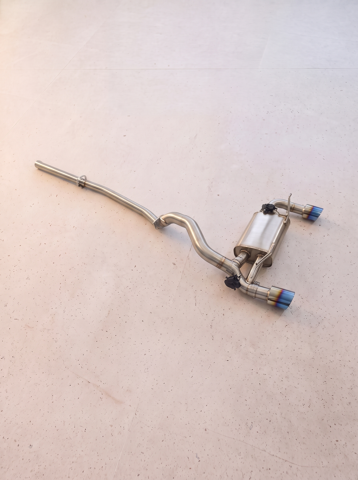 Ligne d'échappement inox à clapets ROG pour Ford Focus RS Mk3 2.3 EcoBoost