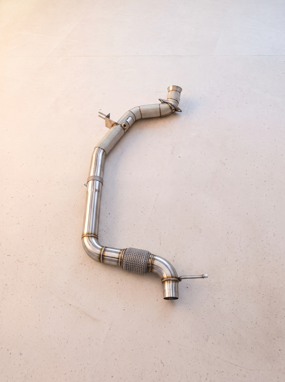 Downpipe décatalysé inox pour Ford Mustang EcoBoost S550 2.3