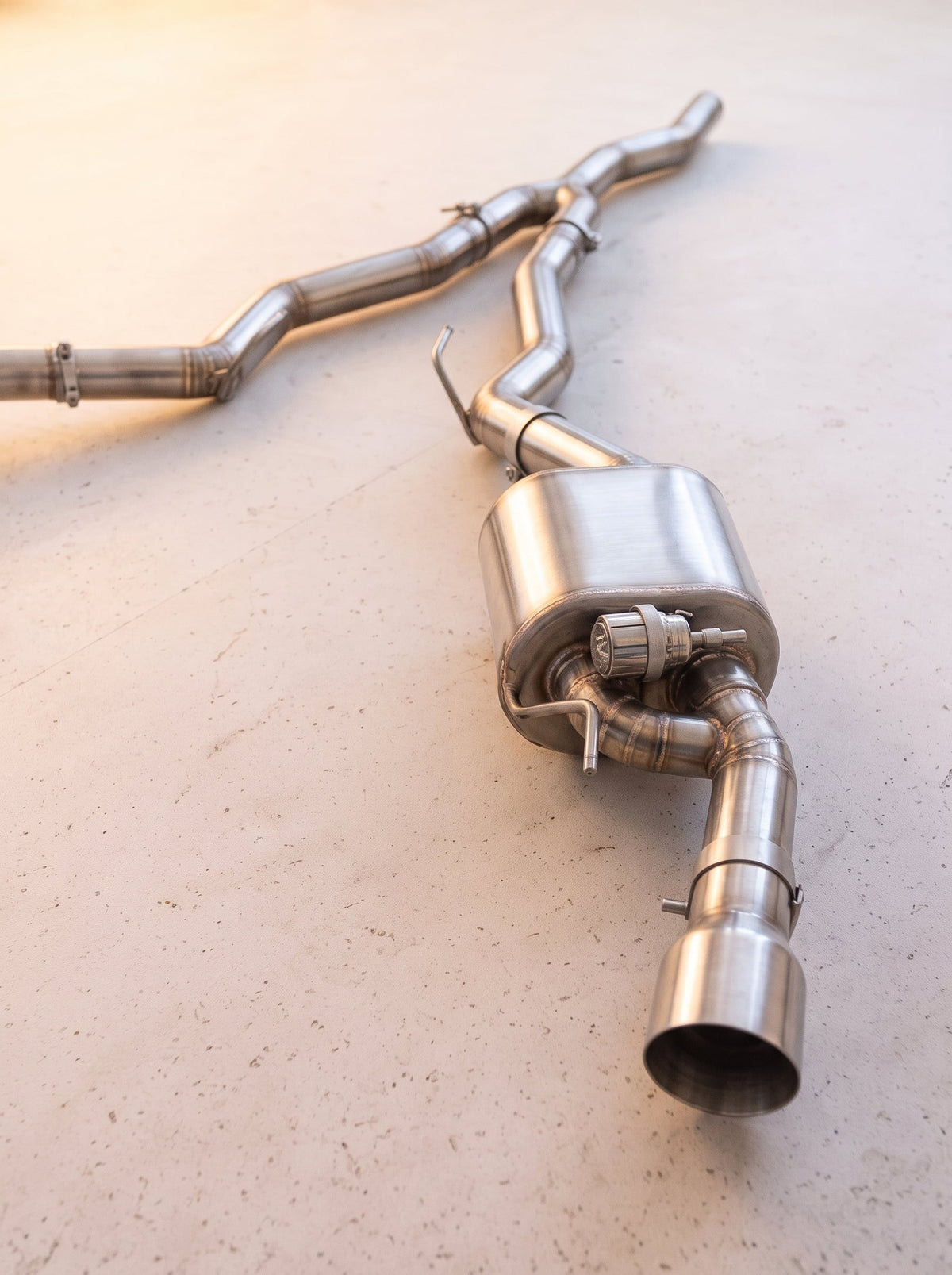 Ligne d'échappement à clapets ROG pour Ford Mustang S650 V8