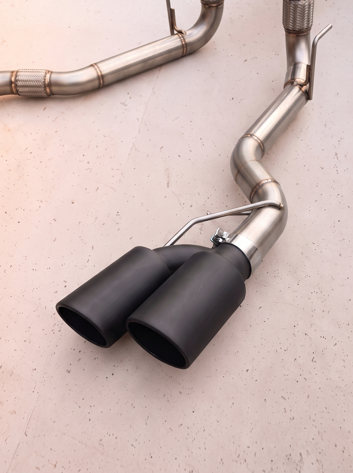 Silencieux arrière inox de la ligne d'échappement ROG pour Ford Ranger Raptor V6 3.0