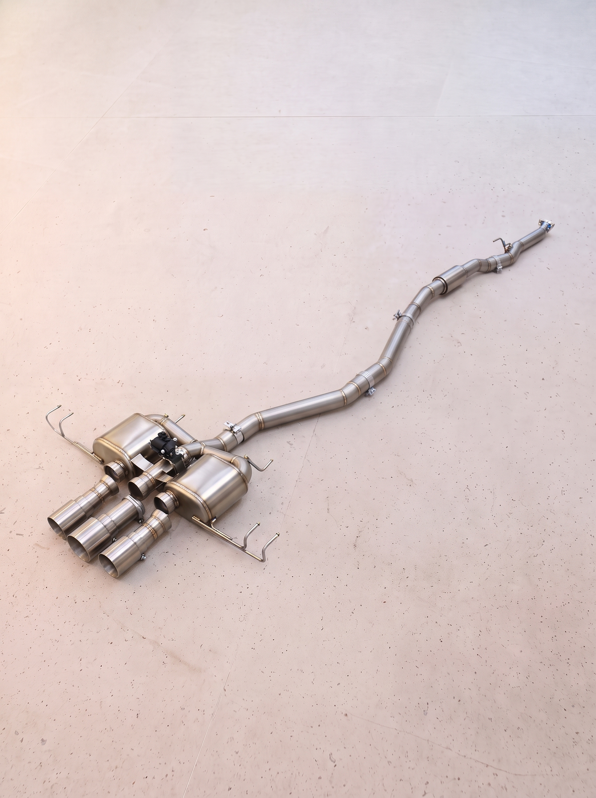 Ligne d'échappement inox à clapets ROG pour Honda Civic Type R FK8 2.0