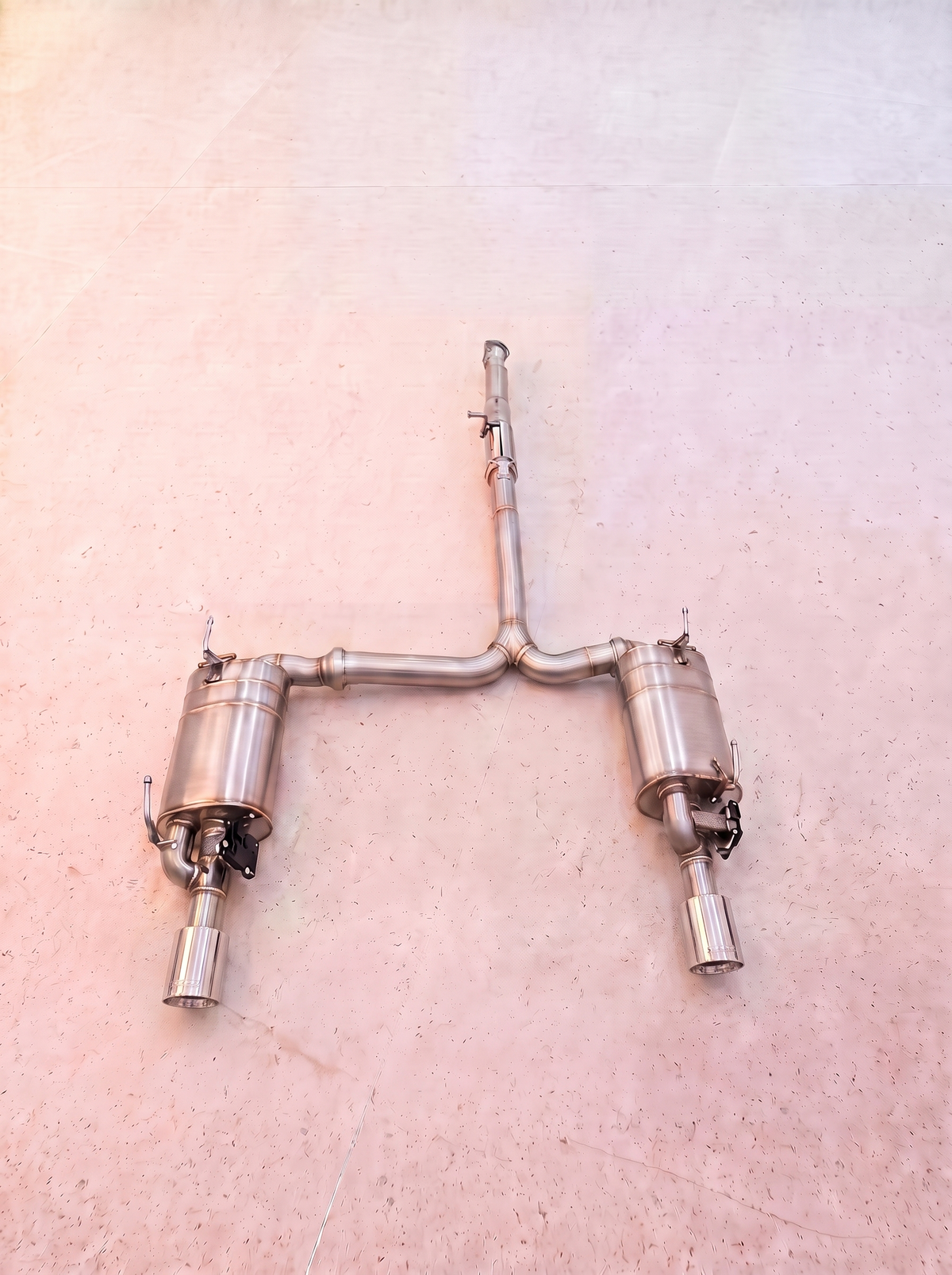 Ligne d'échappement inox à clapets ROG pour Honda S2000 AP2