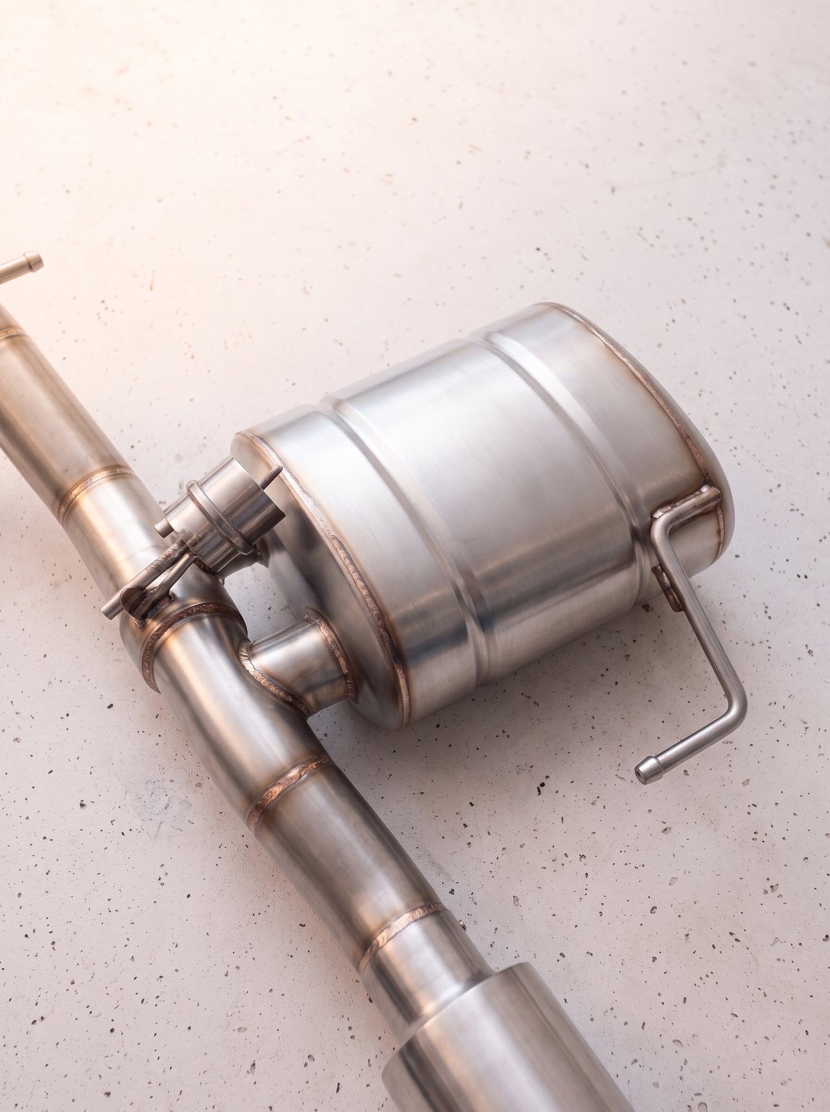 Silencieux arrière inox de la ligne d'échappement ROG pour Jaguar F-Pace X761 V6 3.0 Supercharged