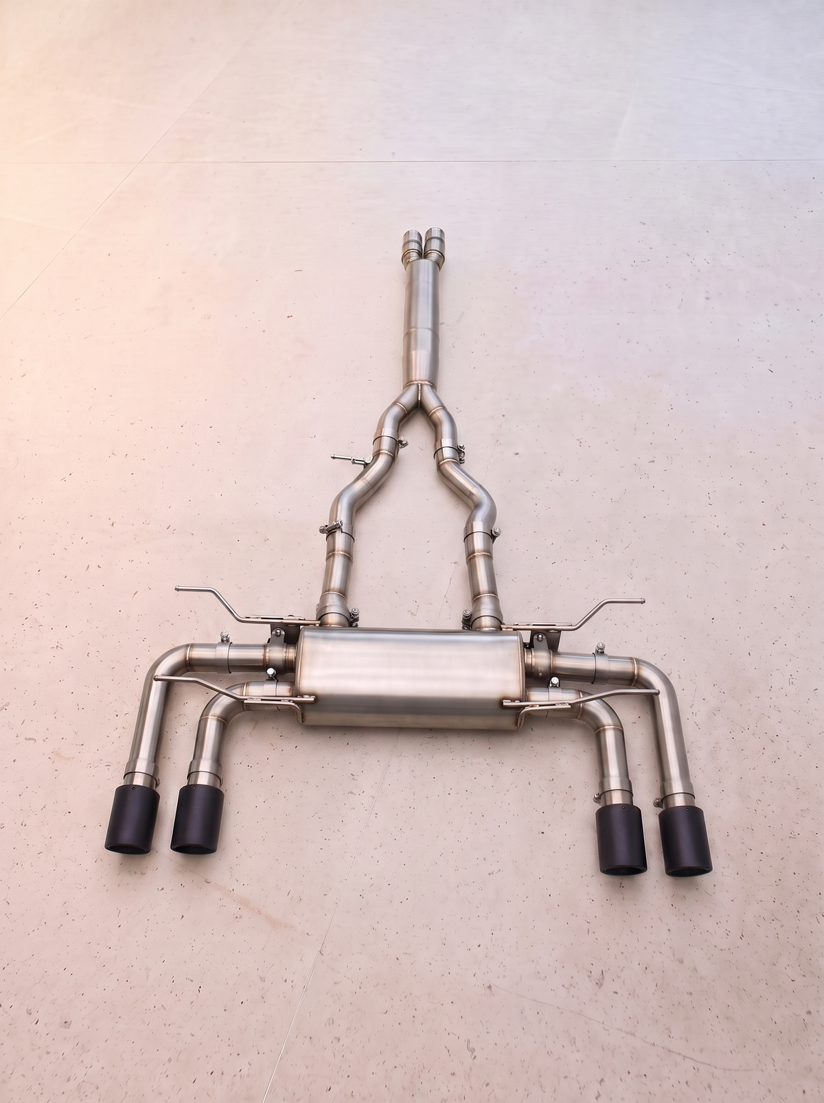 Ligne d'échappement inox à clapets ROG pour Jaguar F-Type X152 V8 5.0
