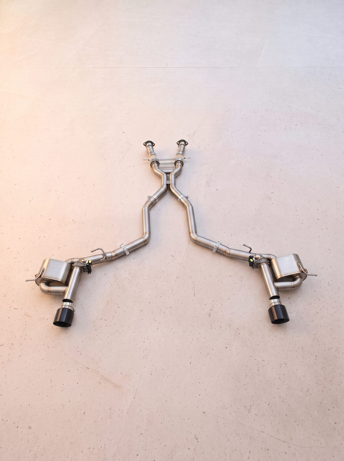 Ligne d'échappement inox à clapets ROG pour Jeep Grand Cherokee WK2 V8 6.4