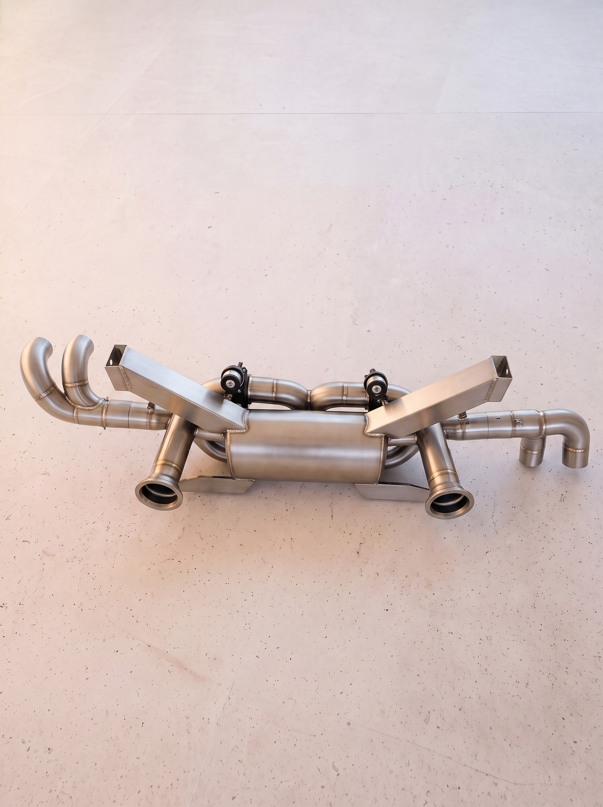 Ligne d'échappement inox à clapets ROG pour Lamborghini Gallardo 5.0 V10