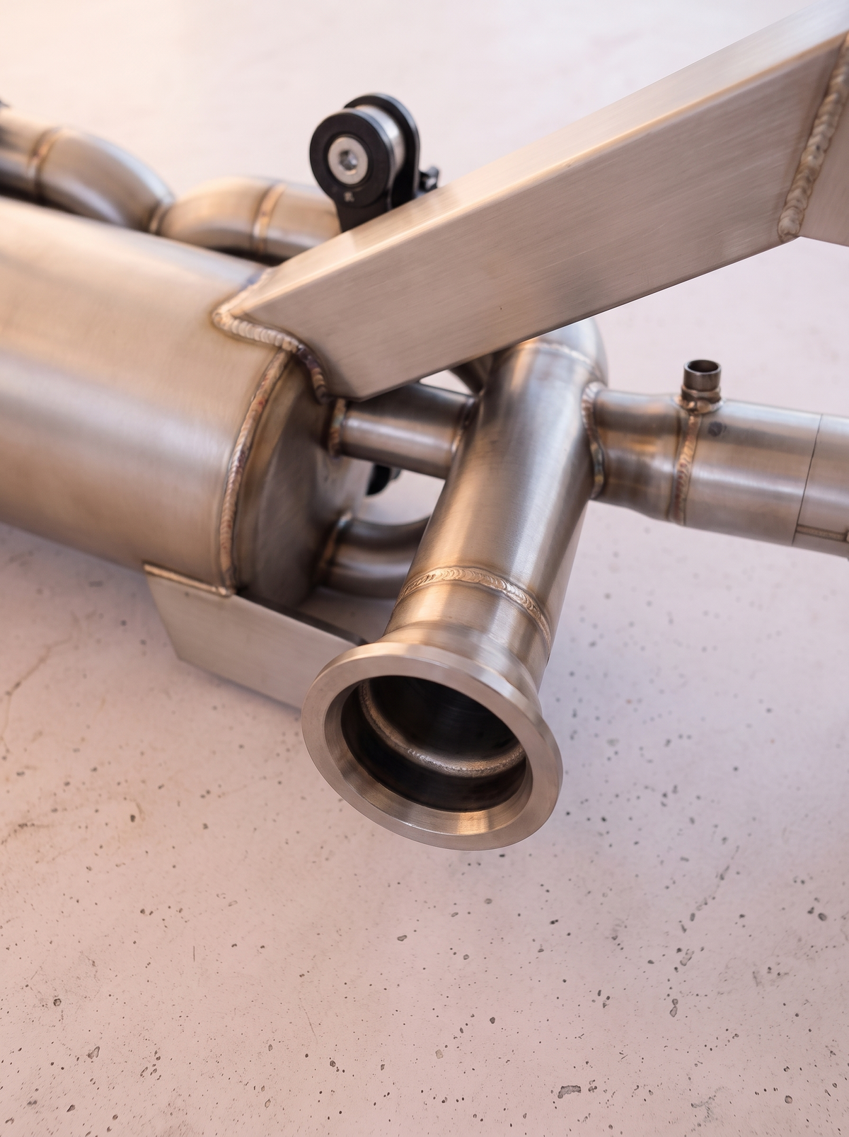 Silencieux arrière inox de la ligne d'échappement ROG pour Lamborghini Gallardo 5.0 V10