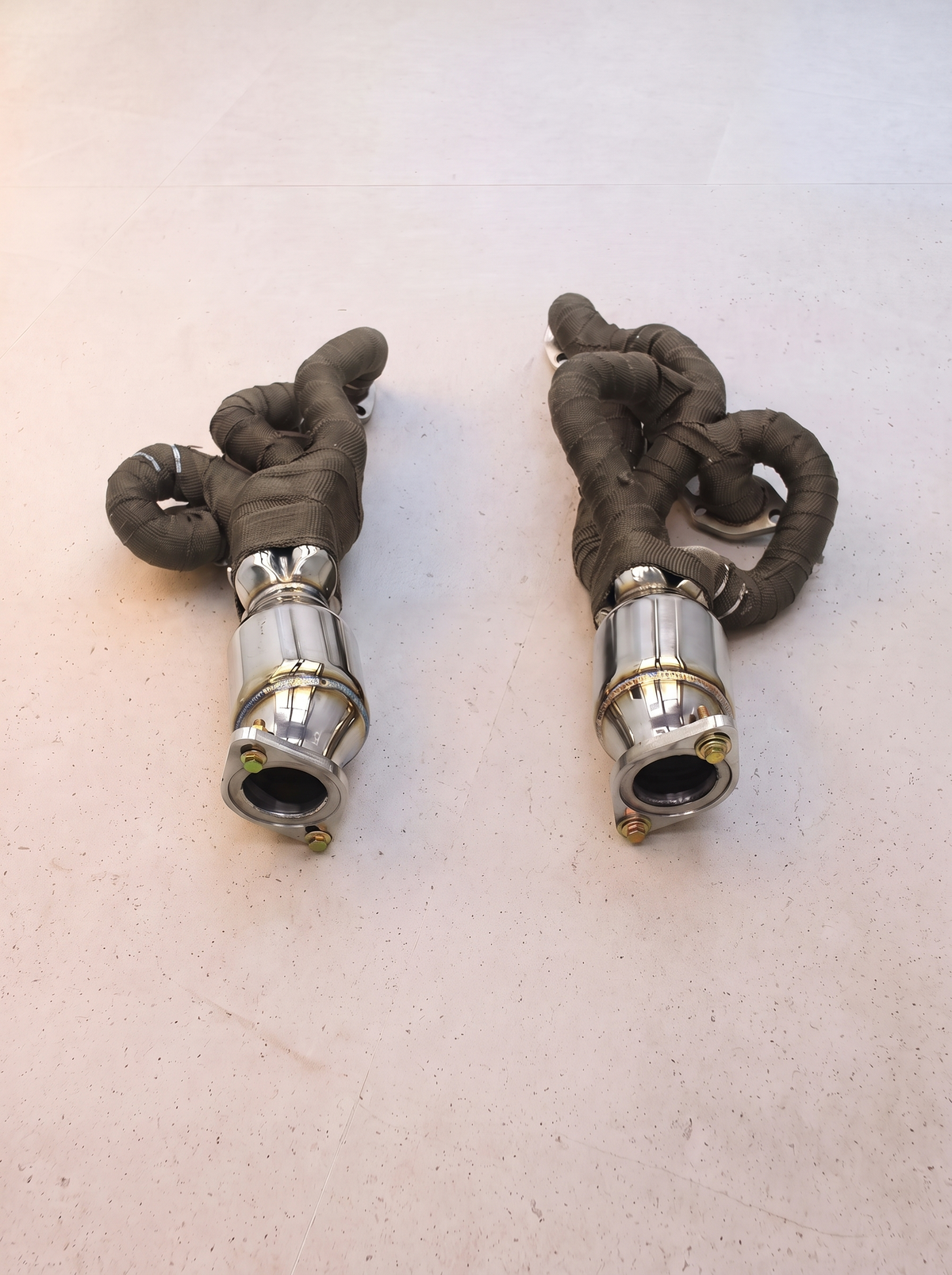 Collecteur inox sport pour Lexus IS F XE20 V8 5.0