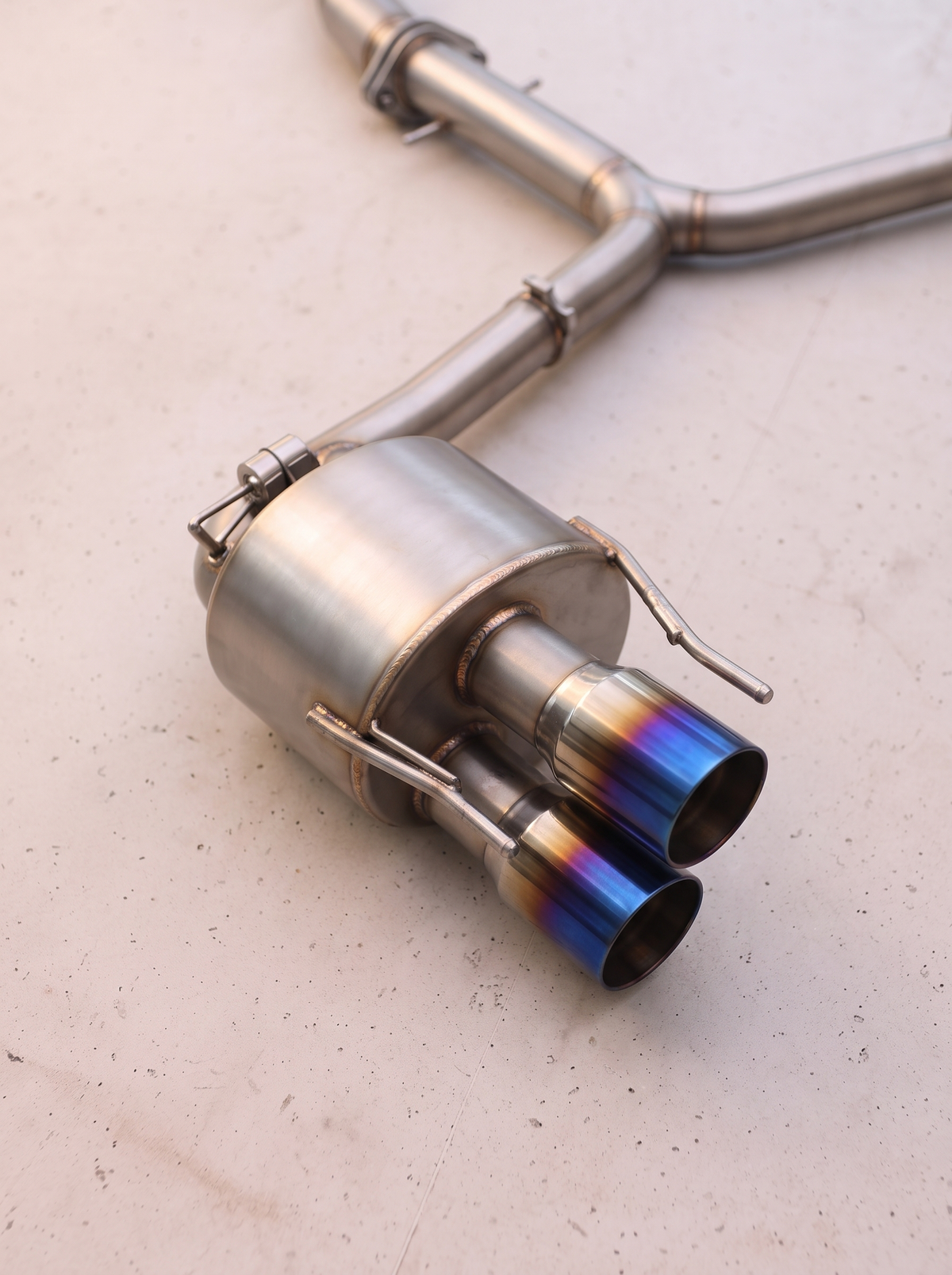 Silencieux arrière inox de la ligne d'échappement ROG pour Lexus IS F XE20 V8 5.0