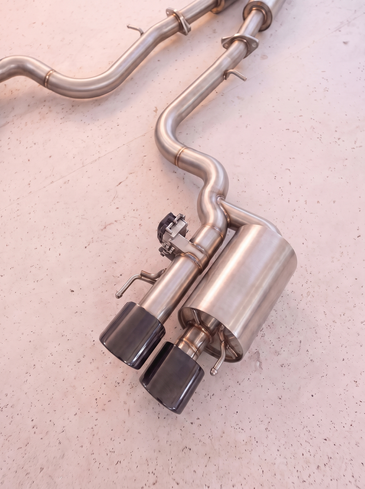 Silencieux arrière inox de la ligne d'échappement ROG pour Lexus IS500 XE30 V8 5.0