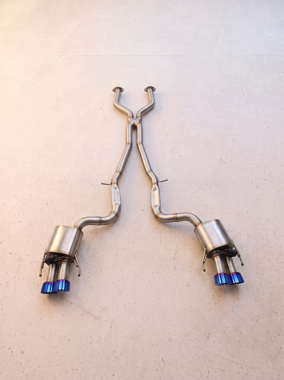 Ligne d'échappement inox à clapets ROG pour Lexus RC F XC10 V8 5.0