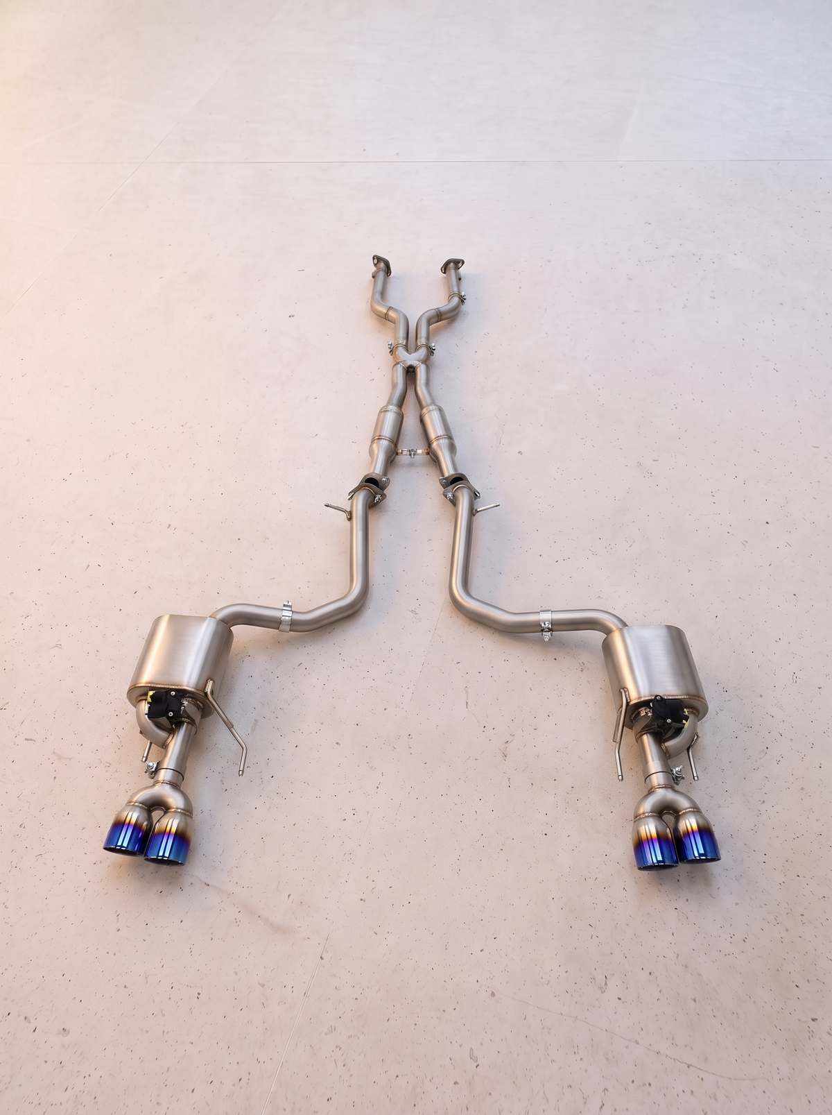 Ligne d'échappement inox à clapets ROG pour Lexus RC350 XC10 V6 3.5