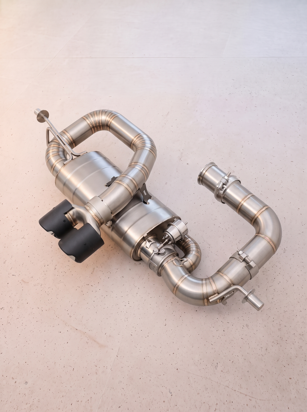 Ligne d'échappement inox à clapets ROG pour Lotus Evora GT410 3.5 V6