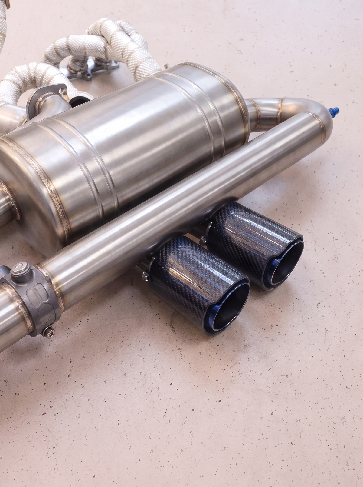 Silencieux arrière inox de la ligne d'échappement ROG pour Lotus Evora S 3.5 V6