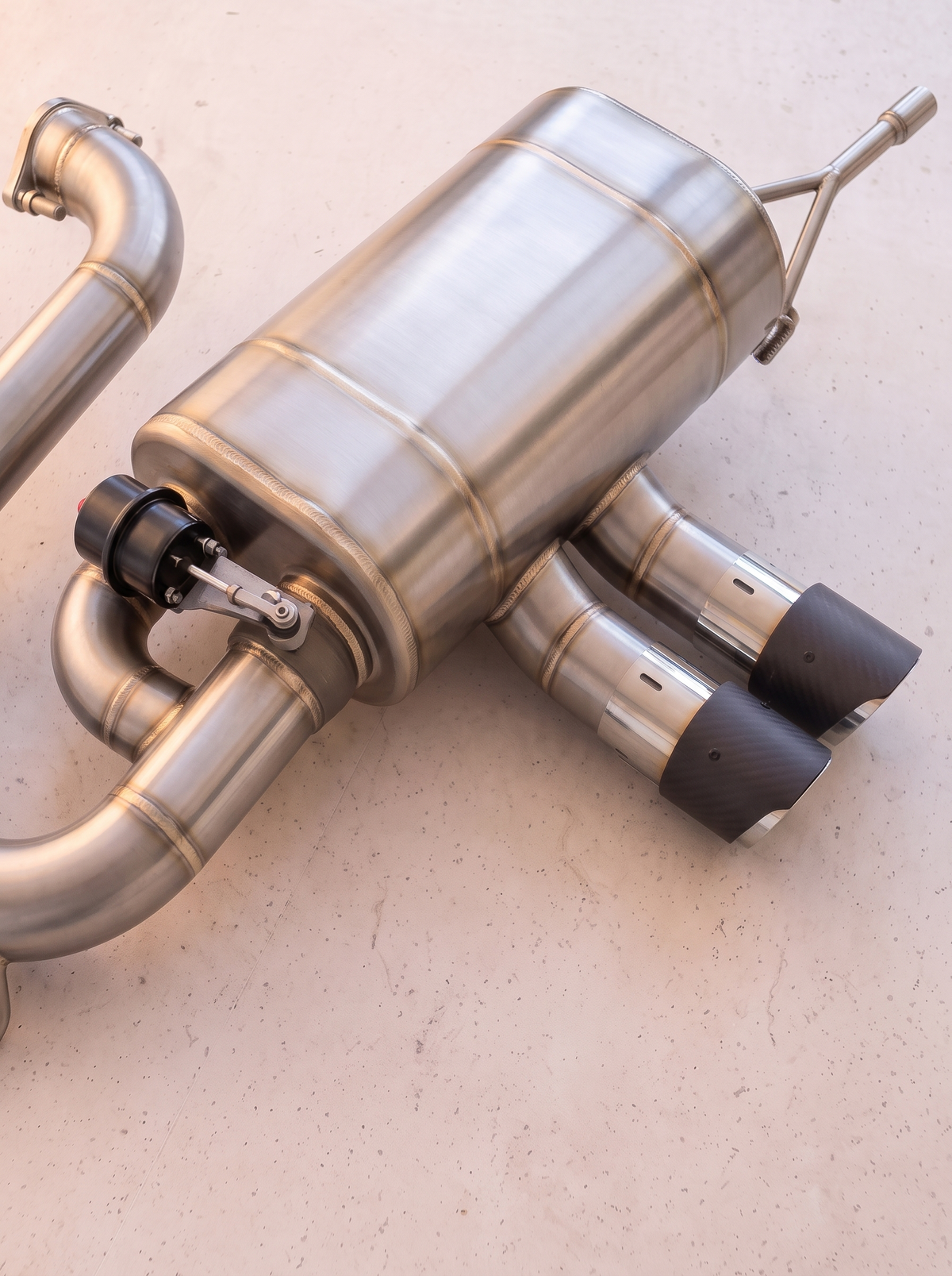 Silencieux arrière inox de la ligne d'échappement ROG pour Lotus Exige S3 3.5 V6