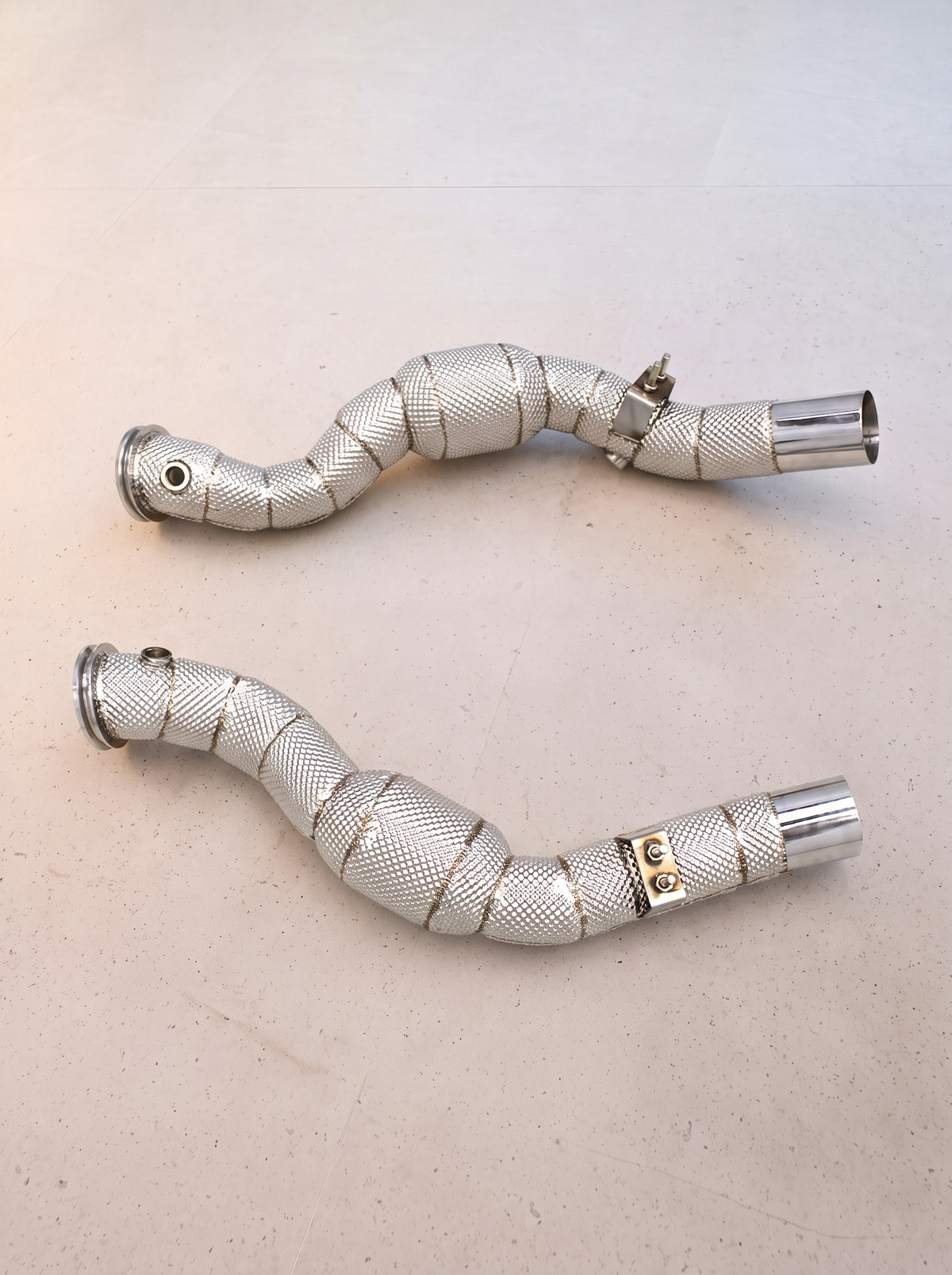 Downpipe décatalysé inox pour Maserati Ghibli M157 V6 3.0 M157