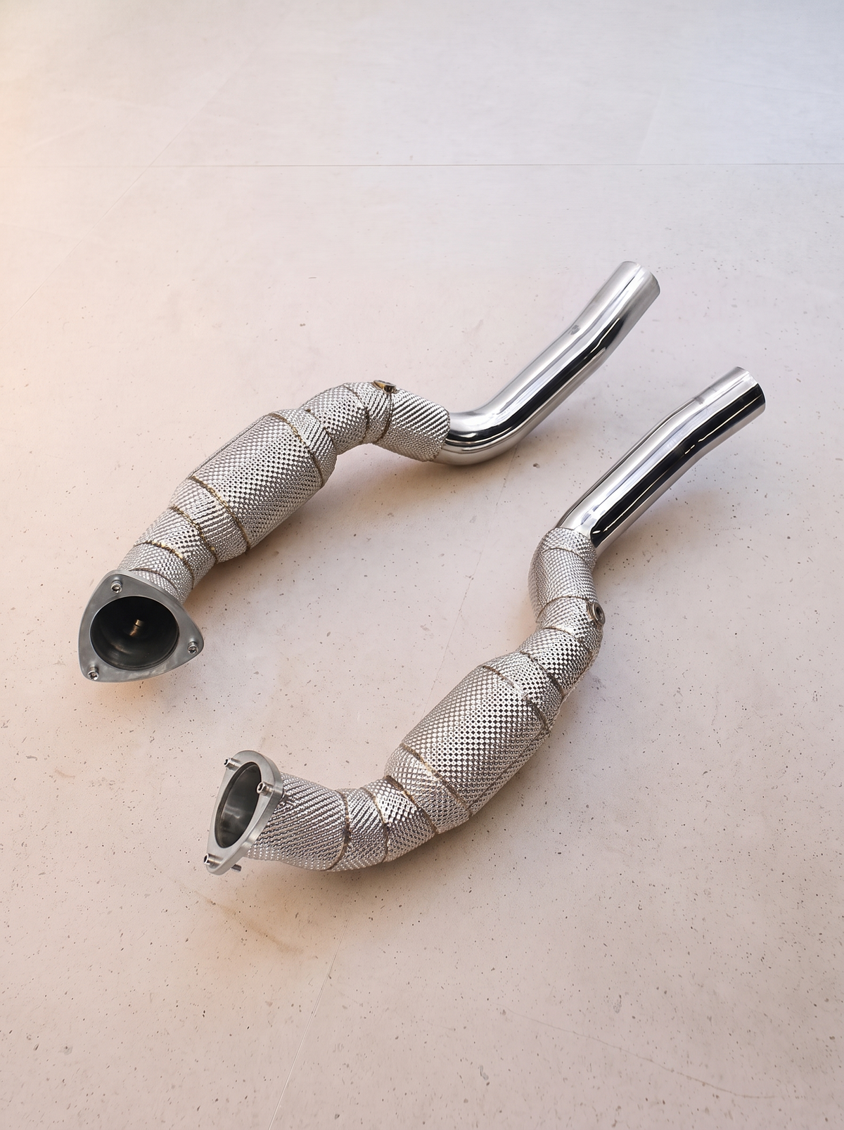 Downpipe décatalysé inox pour Maserati GranTurismo V8 4.7