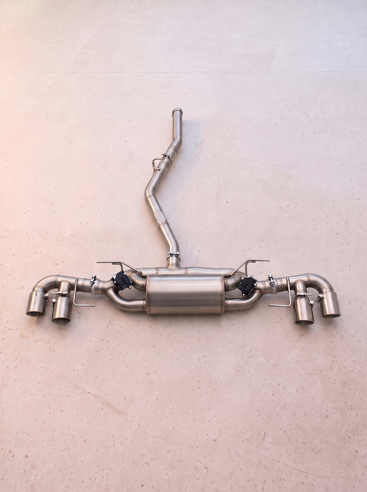 Ligne d'échappement inox à clapets ROG pour Maserati Grecale 2.0 Turbo