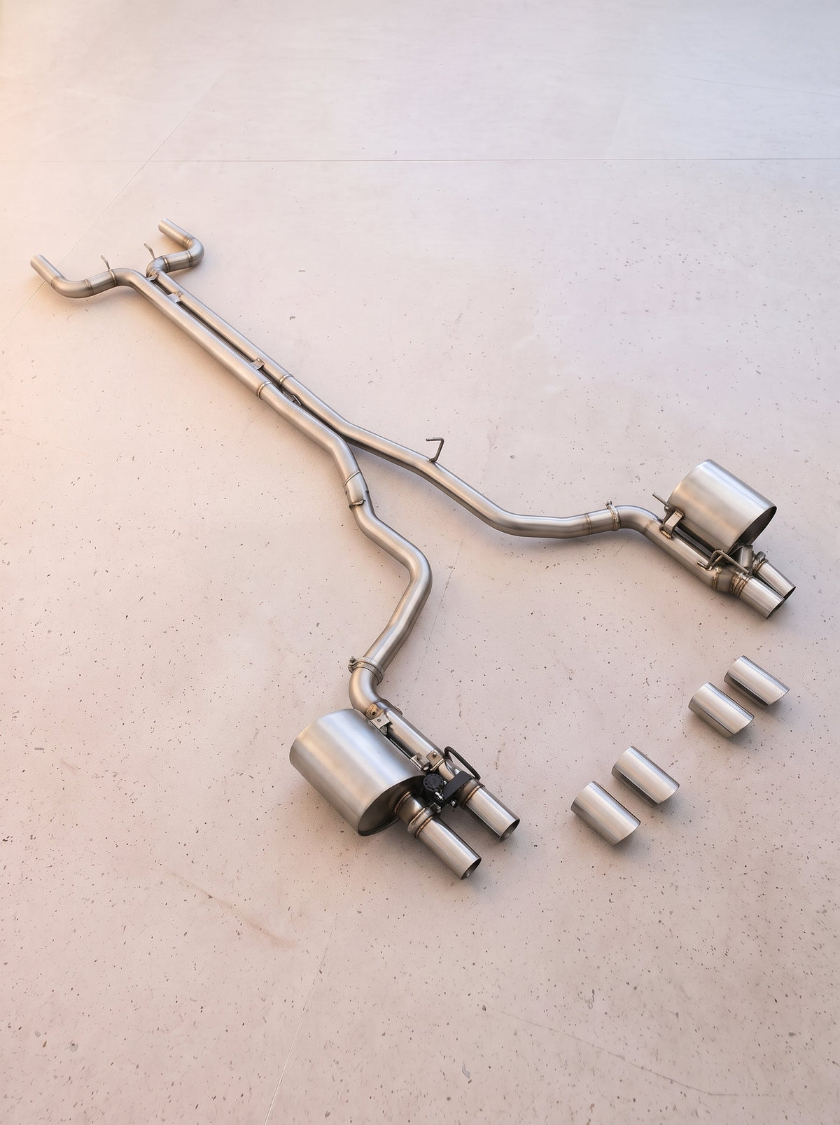 Ligne d'échappement à clapets ROG pour Maserati Quattroporte M156 V6 / V8
