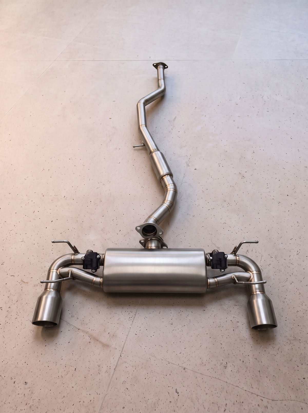 Ligne d'échappement inox à clapets ROG pour Mazda MX-5 ND 2.0 Skyactiv-G