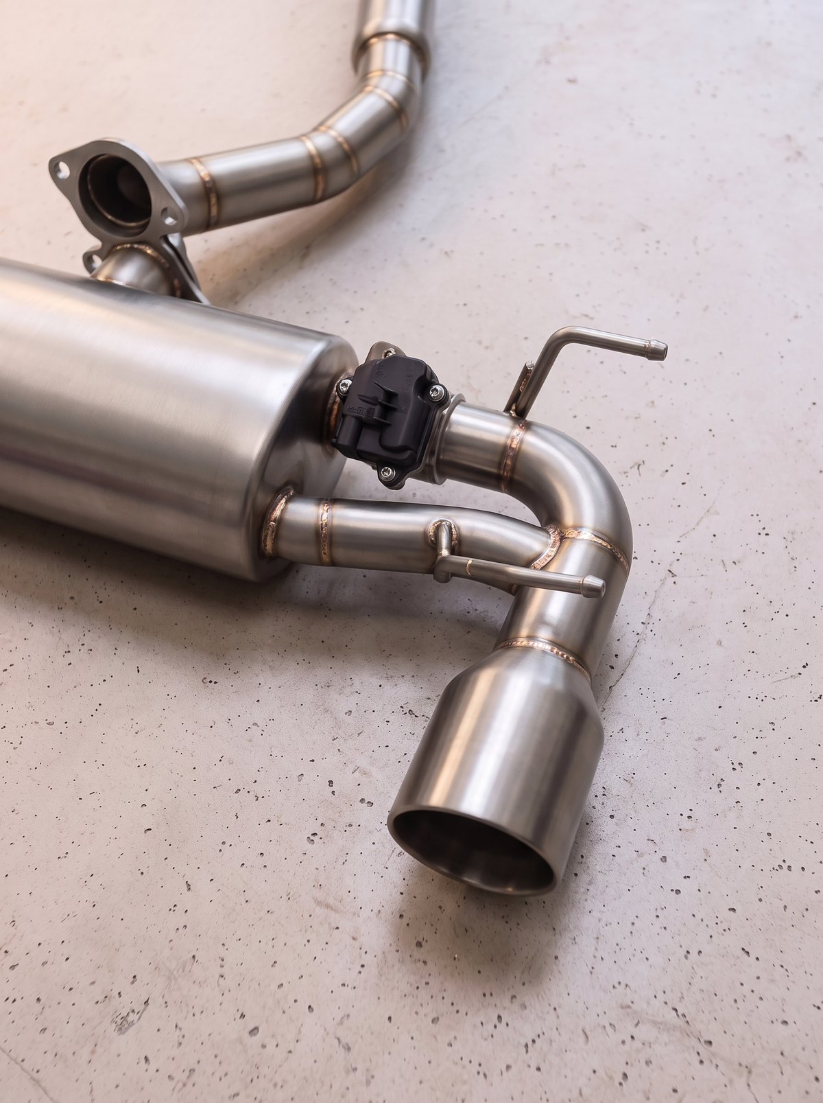 Silencieux arrière inox de la ligne d'échappement ROG pour Mazda MX-5 ND 2.0 Skyactiv-G