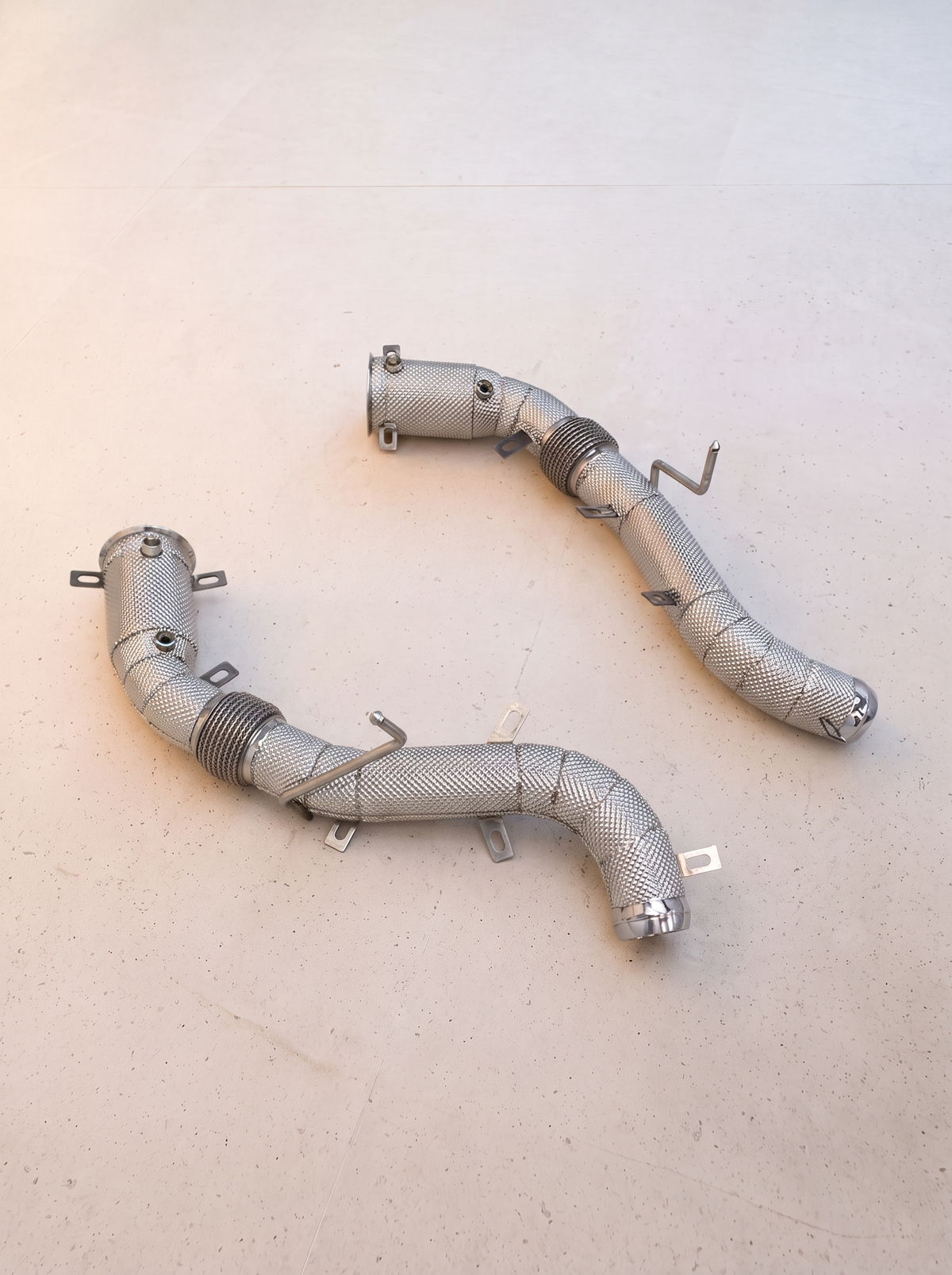 Downpipe décatalysé inox pour McLaren 570S 3.8 V8