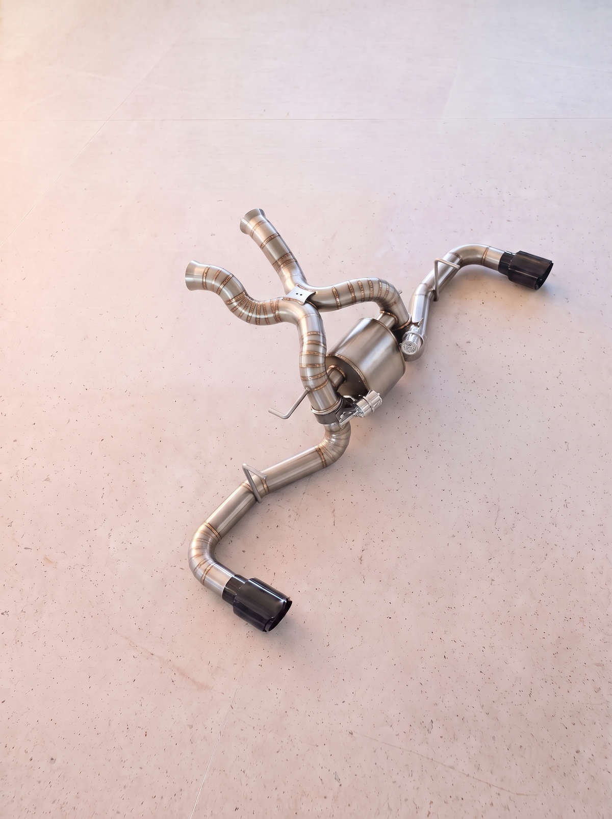 Ligne d'échappement inox à clapets ROG pour McLaren 570S 3.8 V8