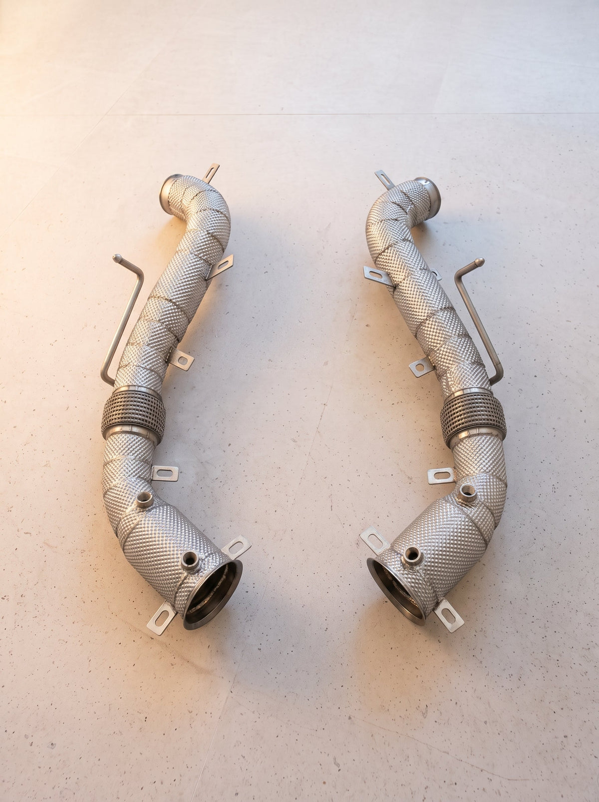 Ligne d'échappement à clapets ROG pour McLaren 650S V8