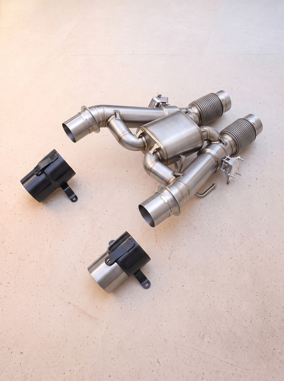 Ligne d'échappement inox à clapets ROG pour McLaren Artura Spider 3.0 V6