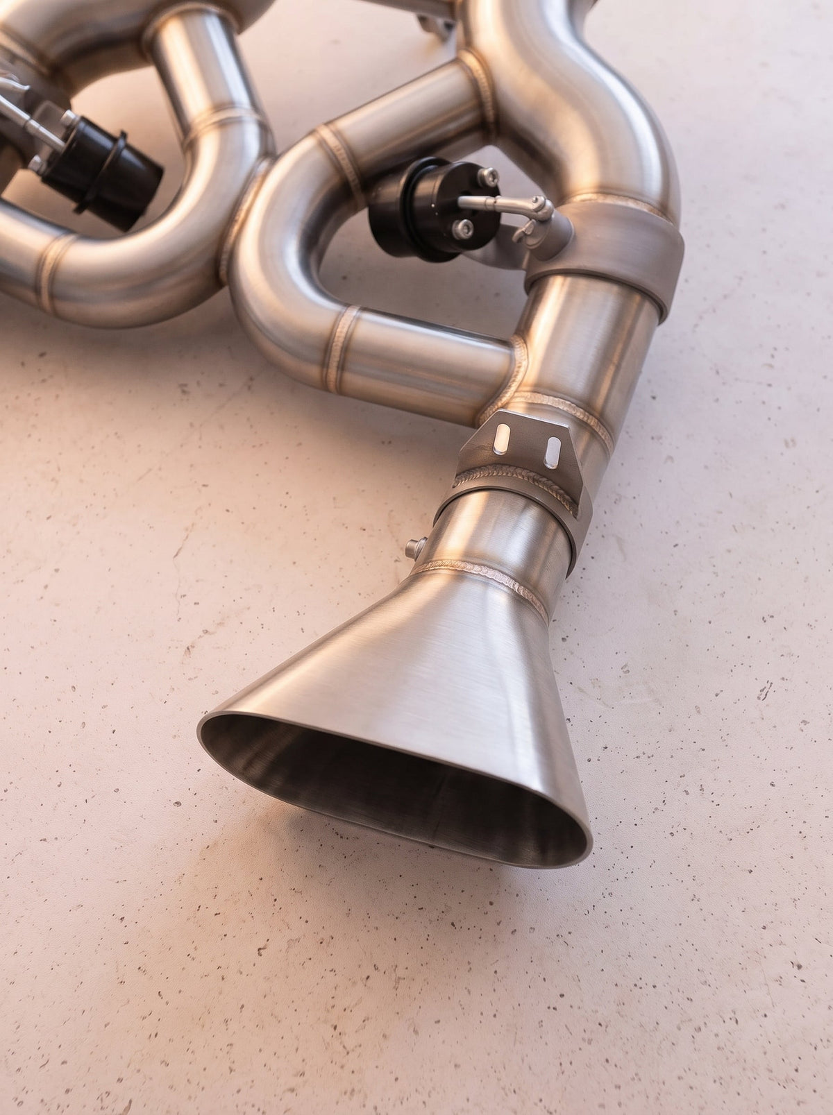 Ligne d'échappement à clapets ROG pour McLaren MP4-12C V8