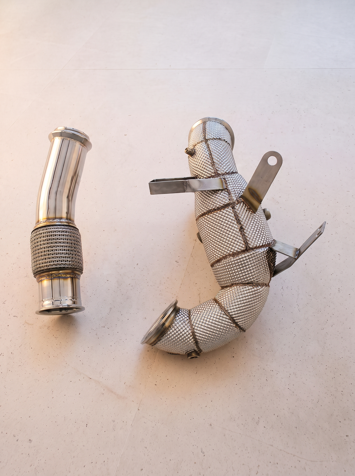 Downpipe décatalysé inox pour Mercedes-AMG A45 / A45 S W177 2.0 turbo