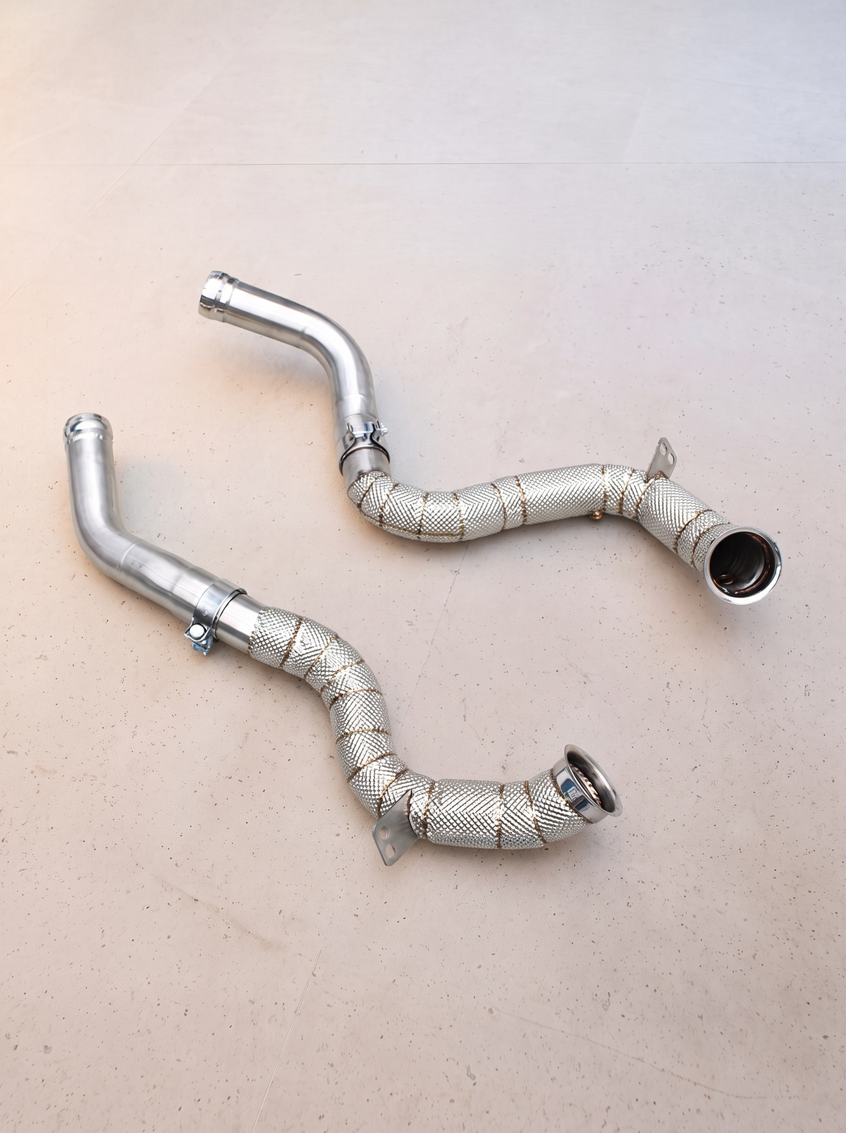 Downpipe décatalysé inox pour Mercedes-AMG E63 / E63 S W213 4.0 V8