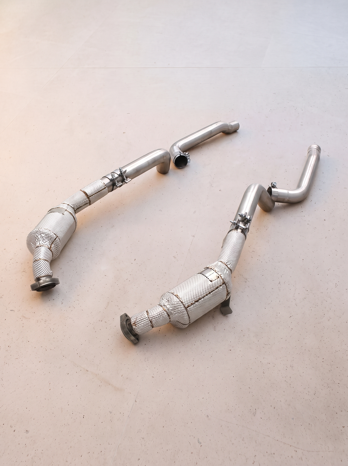 Downpipe décatalysé inox pour Mercedes-AMG E63 W212 5.5 V8