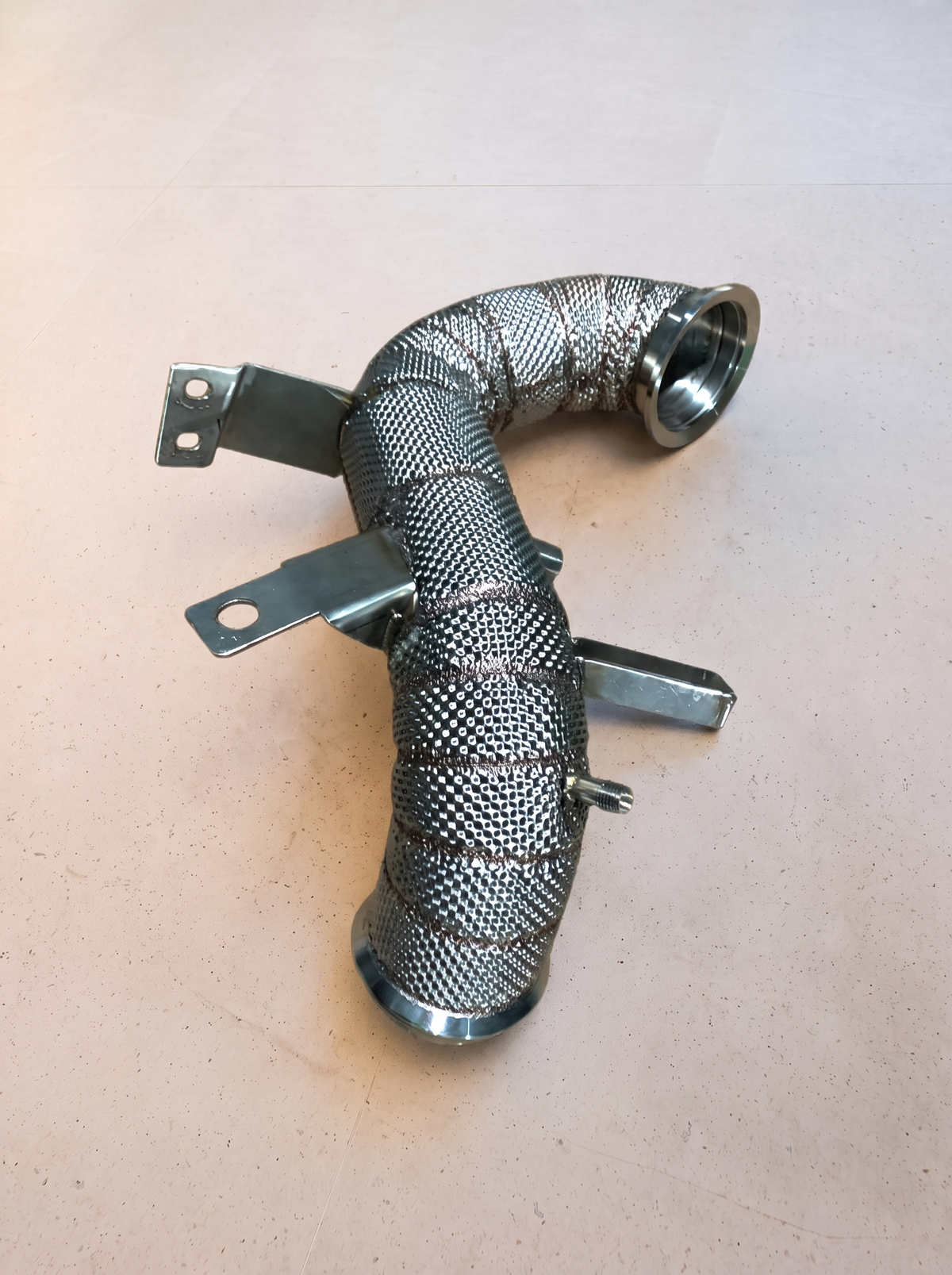 Downpipe décatalysé inox pour Mercedes-AMG GLA45 S H247 2.0 turbo