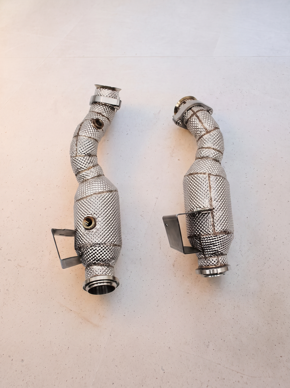Downpipe décatalysé inox pour Mercedes-AMG GLC43 X253 3.0 V6