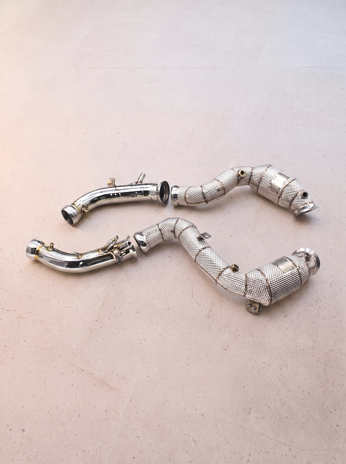 Downpipe décatalysé inox pour Mercedes-AMG GT63 / GT63 S X290 4.0 V8
