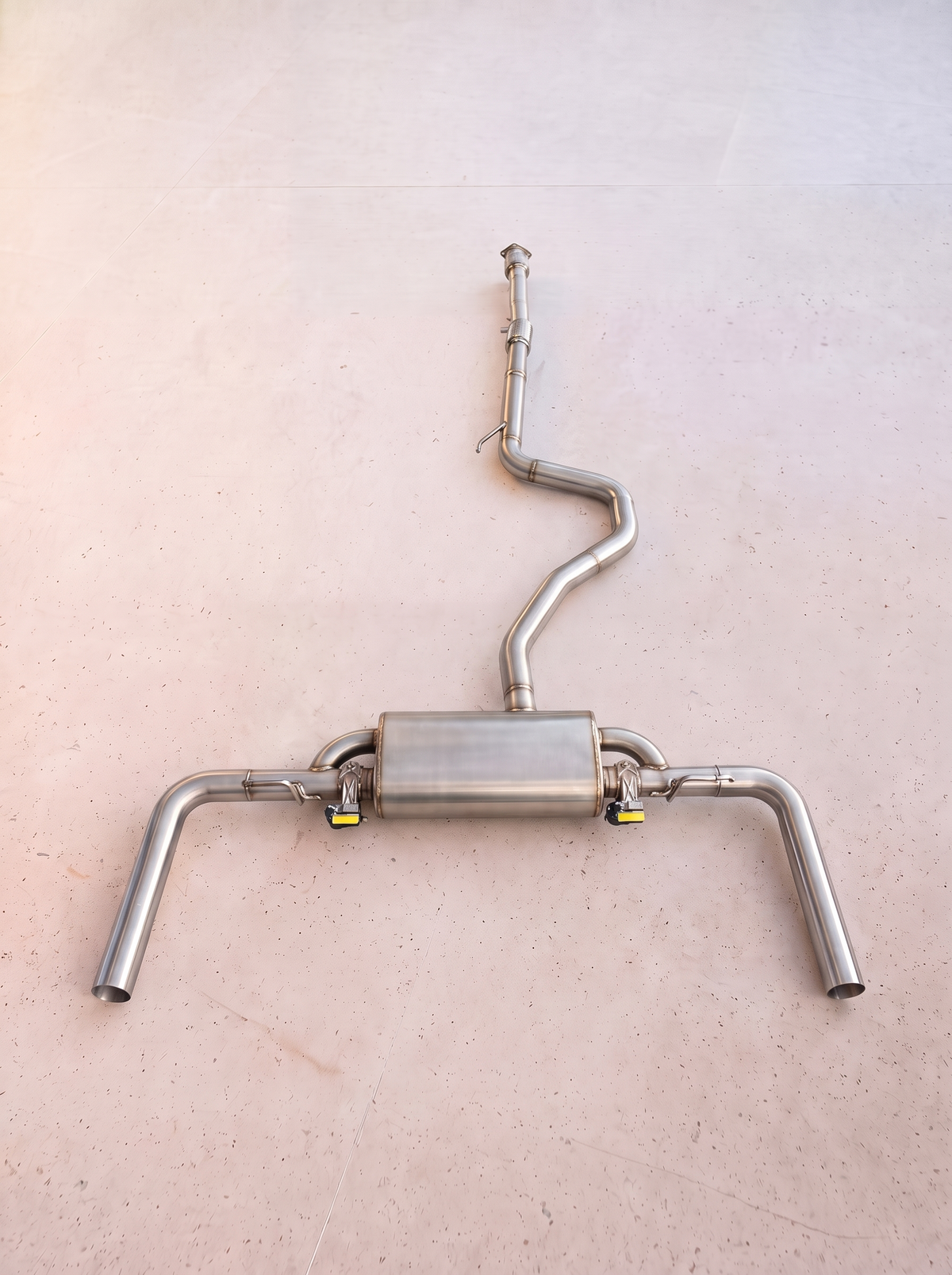 Ligne d'échappement inox à clapets ROG pour Mercedes-Benz CLA250 C118 2.0 turbo