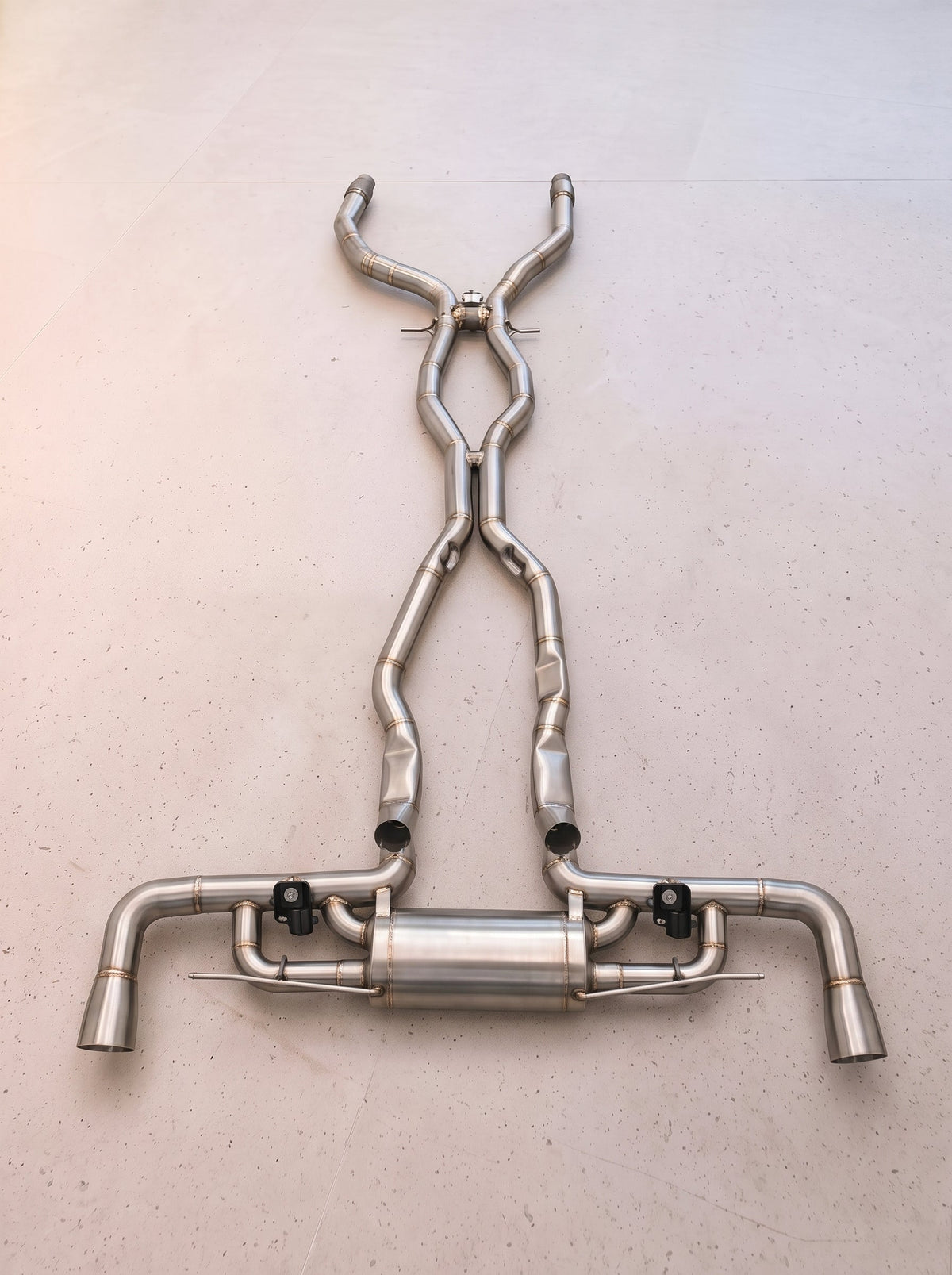 Ligne d'échappement à clapets ROG pour Mercedes GLE 63 / 63 S AMG V167 V8