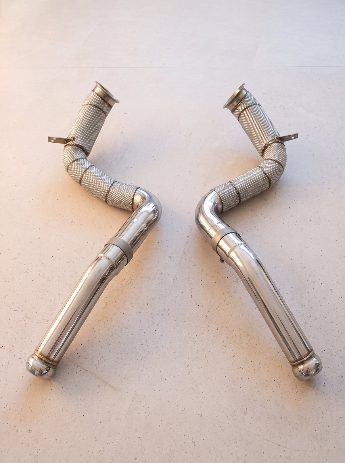 Ligne d'échappement à clapets ROG pour Mercedes SL 55 AMG R232