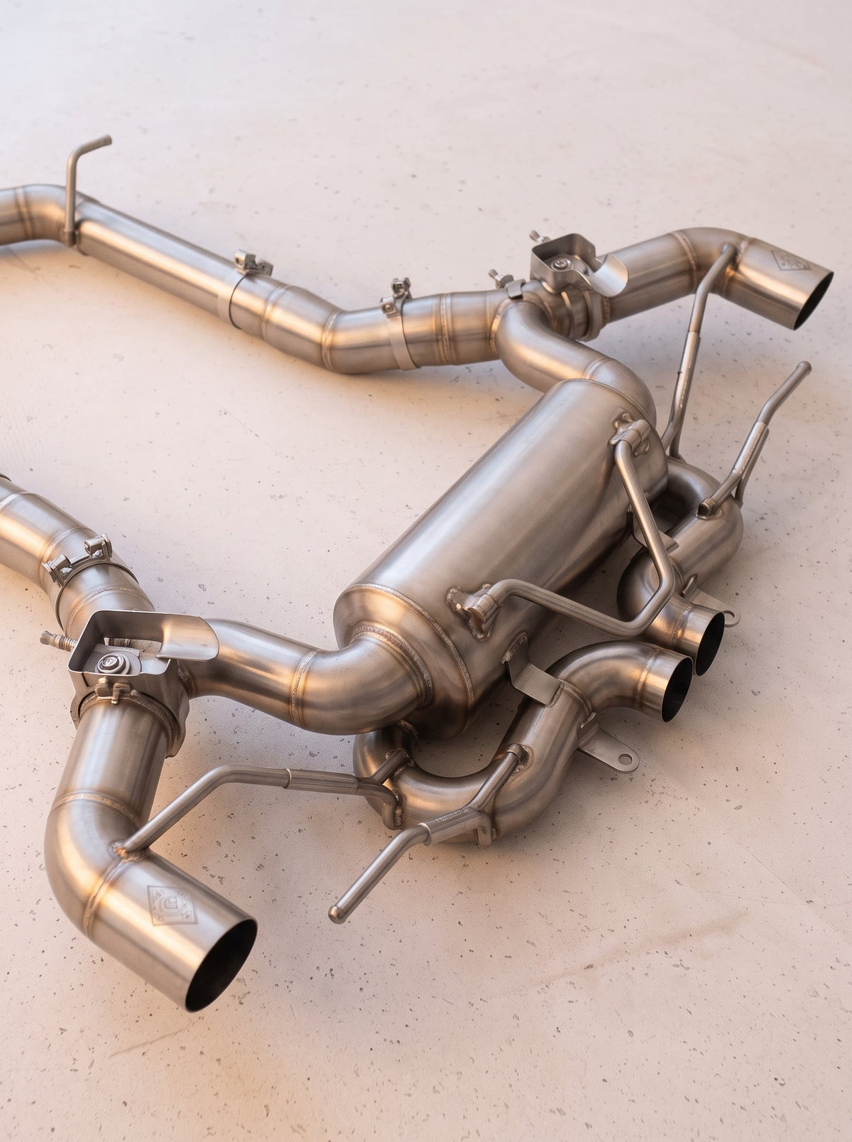 Ligne d'échappement à clapets ROG pour Mercedes SL 55 AMG R232