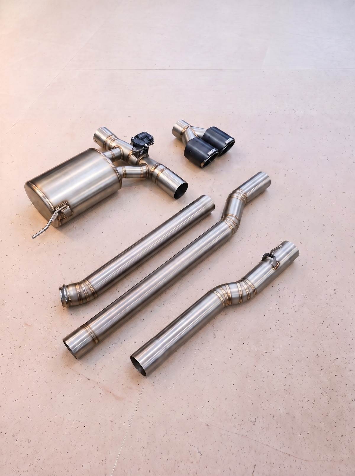 Ligne d'échappement inox à clapets ROG pour Mini John Cooper Works F56
