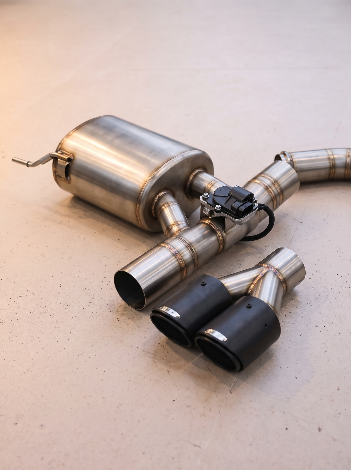 Silencieux arrière inox de la ligne d'échappement ROG pour Mini John Cooper Works F56