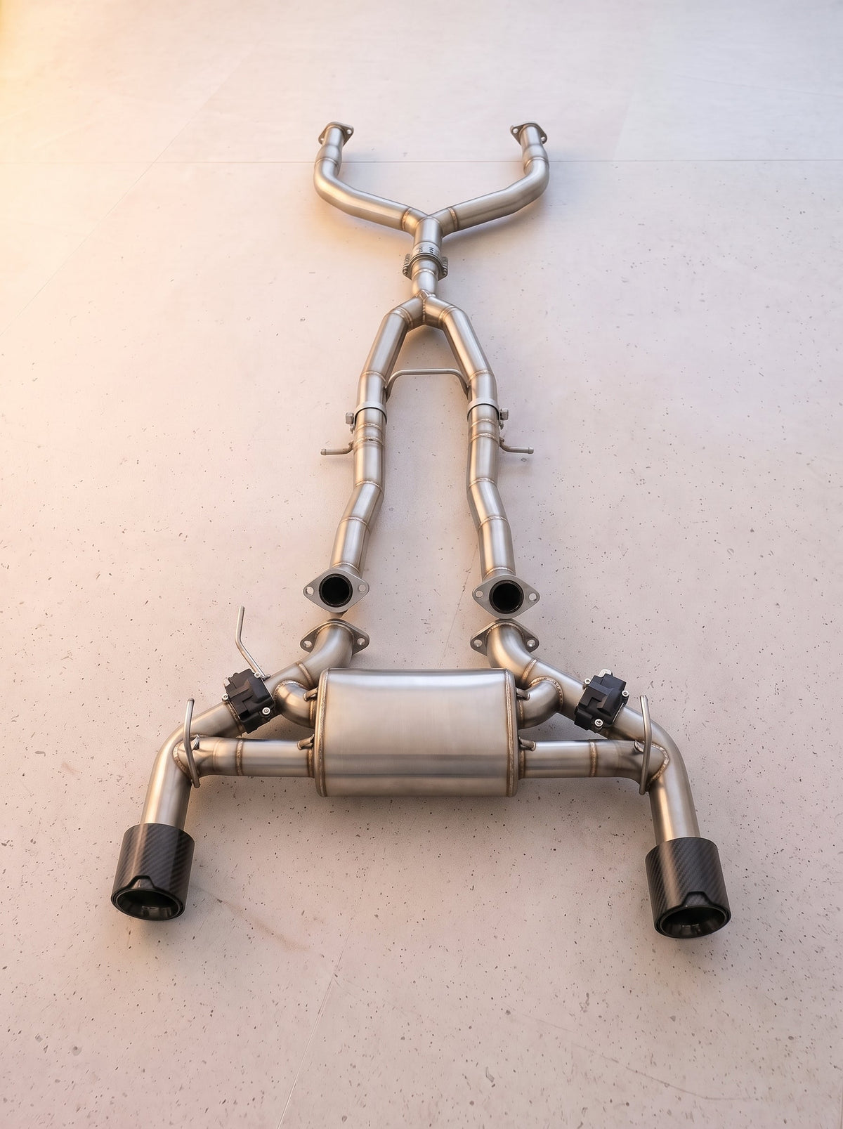 Ligne d'échappement à clapets ROG pour Nissan 350Z