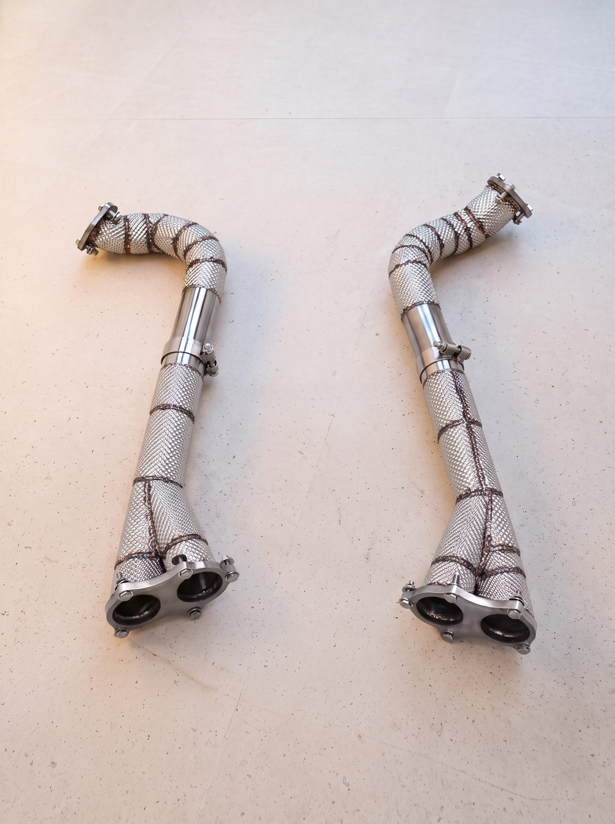 Downpipe décatalysé inox pour Porsche 718 Cayman GTS 4.0 type 982