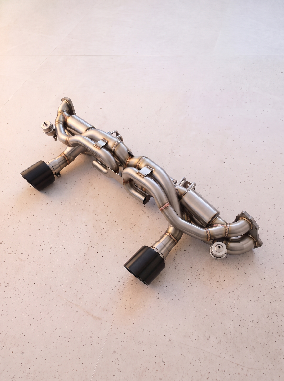 Ligne d'échappement inox à clapets ROG pour Porsche 718 Cayman GTS 4.0 type 982