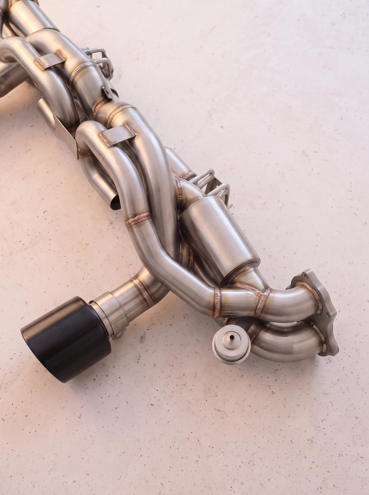 Silencieux arrière inox de la ligne d'échappement ROG pour Porsche 718 Cayman GTS 4.0 type 982
