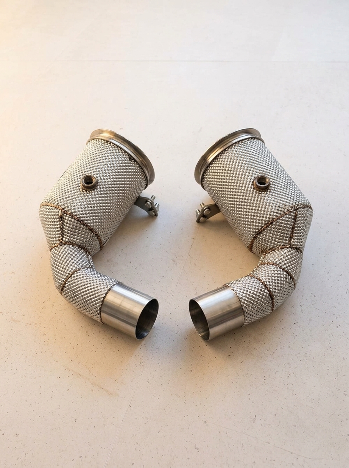 Collecteur inox sport pour Porsche 911 Carrera 3.0 type 992.1