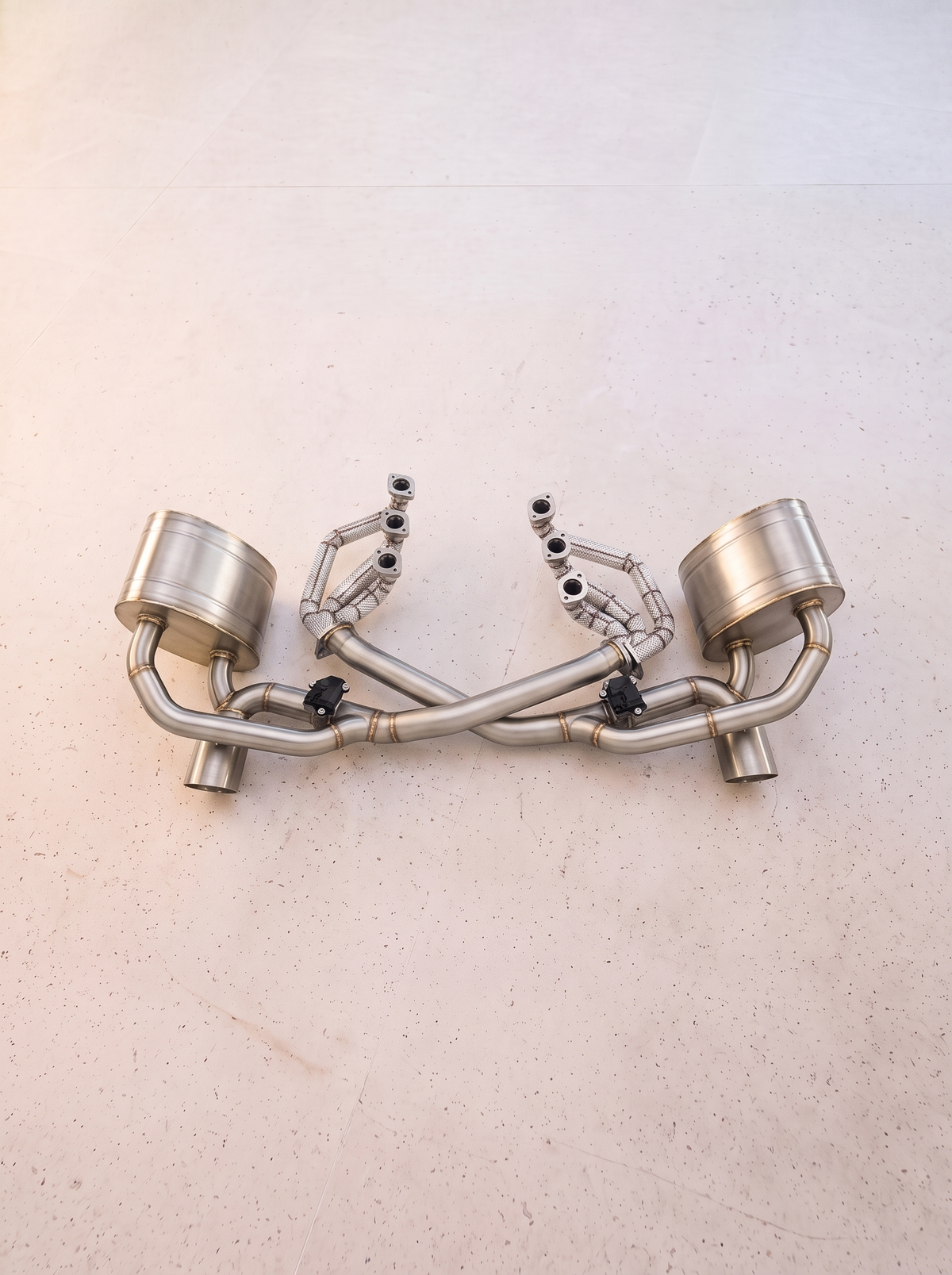 Ligne d'échappement inox à clapets ROG pour Porsche 911 Carrera 3.6 type 993